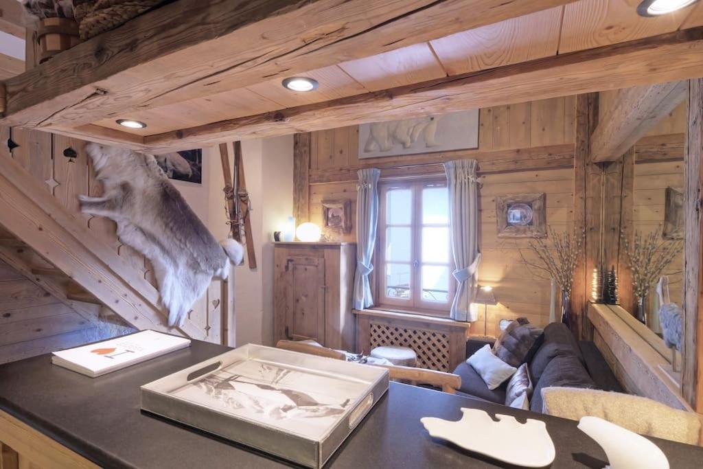 Duplex Chaleureux Au Coeur De Megeve 2 P Apartment ภายนอก รูปภาพ